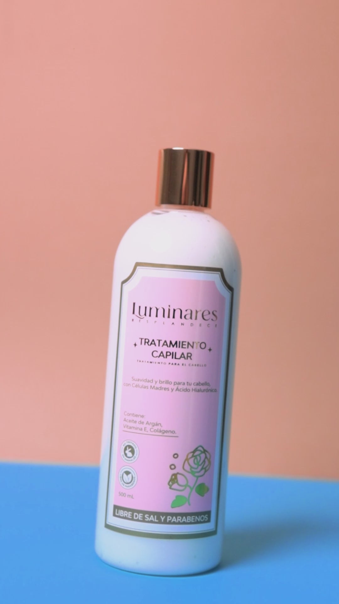 Cargar vídeo: Acondicionador Luminares – Hidratación y Suavidad Profunda